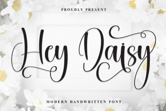 Hey Daisy Font - Featured Image