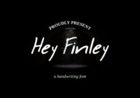 Hey Finley Font - Featured Image