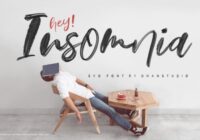 Hey Insomnia Font - Featured Image