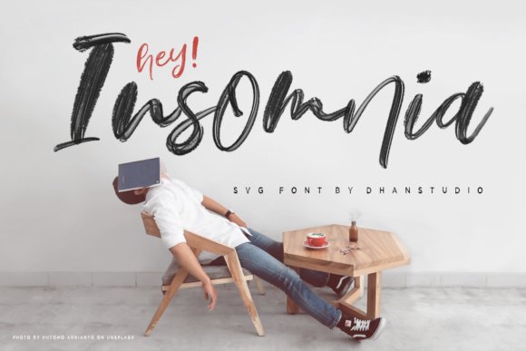 Hey Insomnia Font - Featured Image