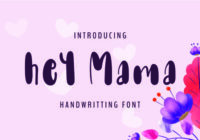 Hey Mama Font - Featured Image