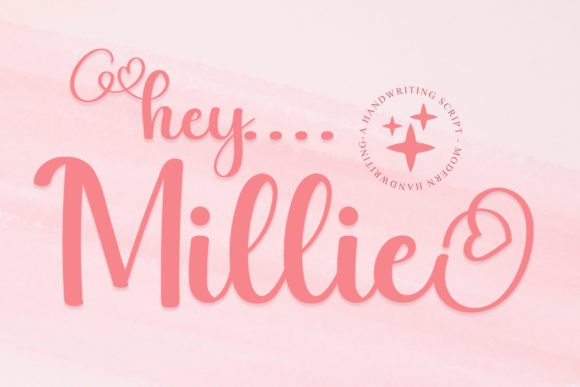 Hey Millie Font - Featured Image