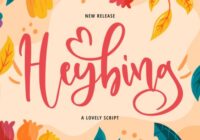 Heybing Font - Featured Image