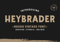 Heybrader Font - Featured Image
