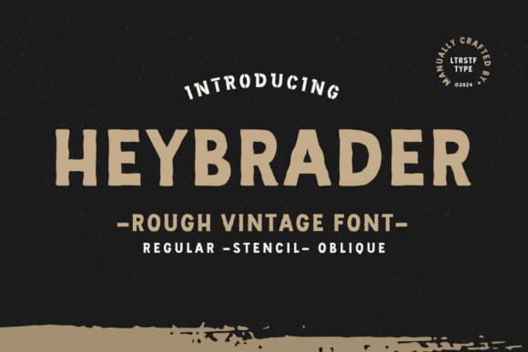 Heybrader Font - Featured Image