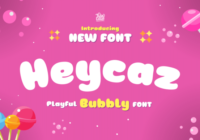 Heycaz Font - Featured Image