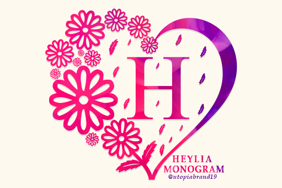 Heylia Monogram Font - Featured Image