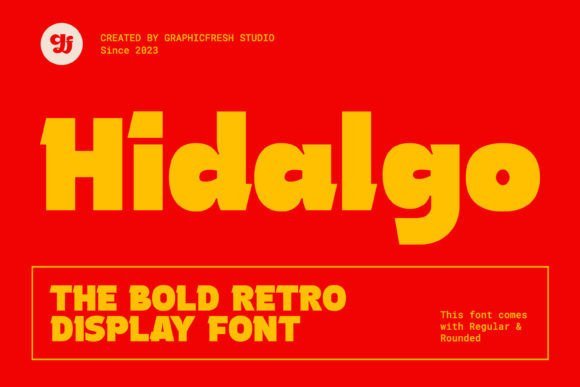 Hidalgo Font - Featured Image