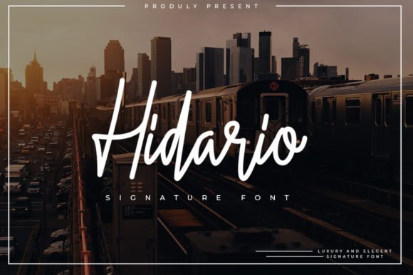 Hidario Font - Featured Image
