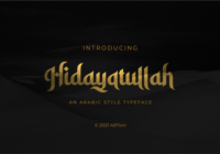 Hidayatullah Font - Featured Image