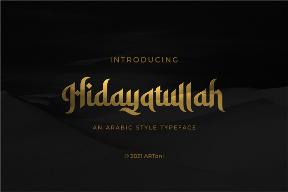 Hidayatullah Font - Featured Image