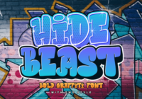 Hidebeast Font - Featured Image