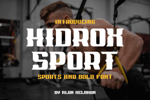 Hidrox Sport Font - Featured Image