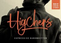 Higchers Font - Featured Image