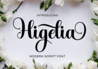 Higelia Font - Featured Image
