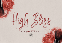 High Bliss Font - Featured Image