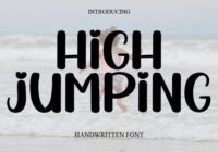 High Jumping Font - Featured Image