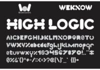 High Logic Font - Featured Image