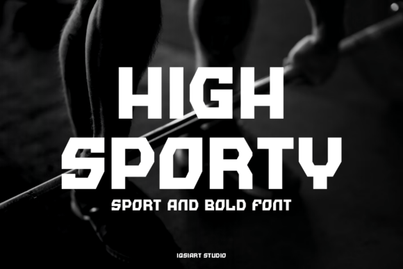 High Sporty Font - Featured Image