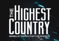 Highest Country Font - Featured Image