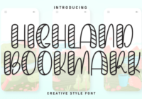 Highland Bookmark Font - Featured Image