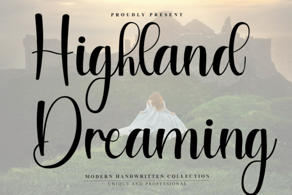 Highland Dreaming Font - Featured Image