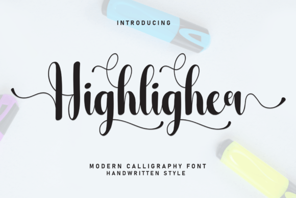 Highligher Font - Featured Image