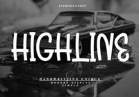 Highline Font - Featured Image