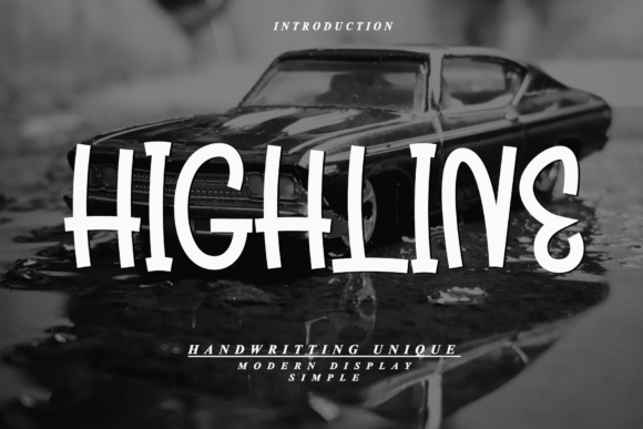 Highline Font - Featured Image