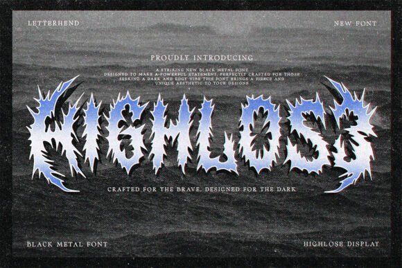 Highlose Font - Featured Image
