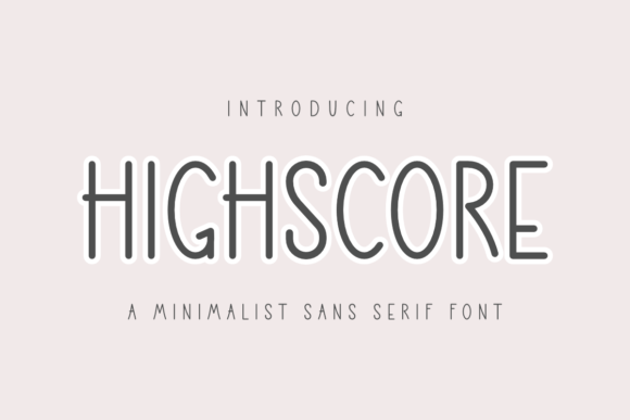 Highscore Font - Featured Image