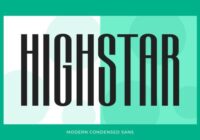 Highstar Font - Featured Image