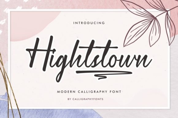 Hightstown Font - Featured Image