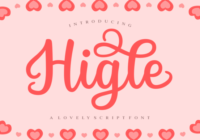 Higle Font - Featured Image