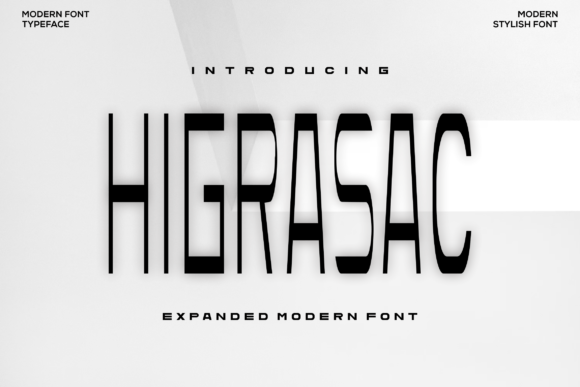 Higrasac Font - Featured Image