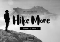 Hike More Font - Featured Image