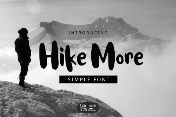 Hike More Font - Featured Image