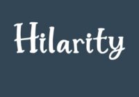 Hilarity Font - Featured Image