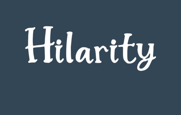 Hilarity Font - Featured Image
