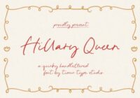 Hillary Queen Font - Featured Image
