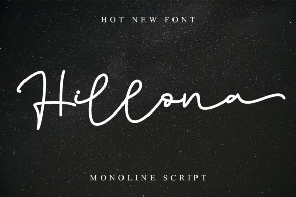 Hillona Font - Featured Image