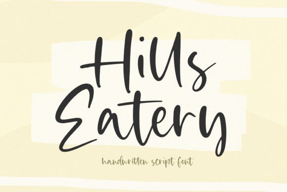 Hills Eatery Font - Featured Image
