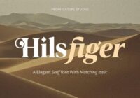 Hilsfiger Font - Featured Image