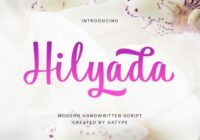 Hilyada Font - Featured Image