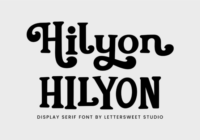 Hilyon Font - Featured Image