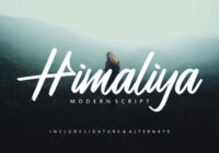 Himaliya Font - Featured Image