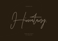 Himatany Font - Featured Image