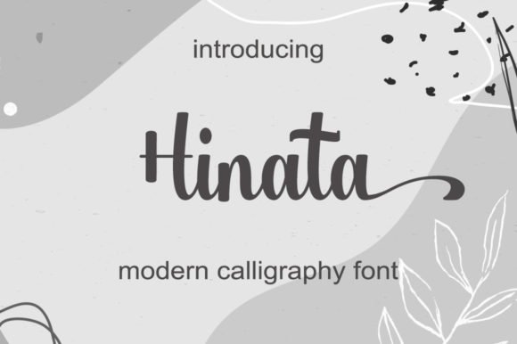 Hinata Font - Featured Image