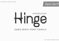 Hinge Font - Featured Image