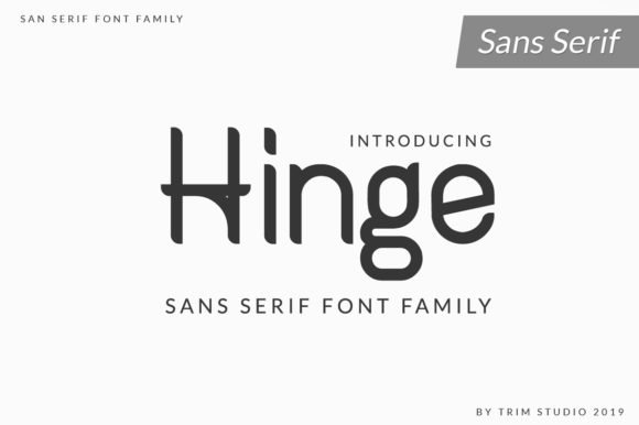 Hinge Font - Featured Image